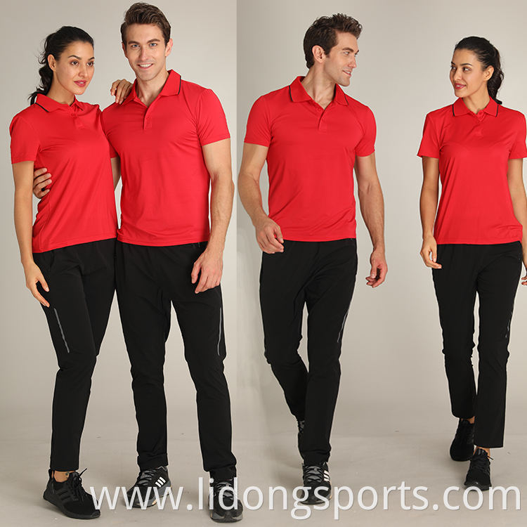 Cheap Colorful Short Sleeve Polo T Shirt Men Comfort Polyester Mesh Golf Plain T-shirts